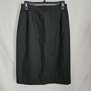 Womens Black Pencil Skirt